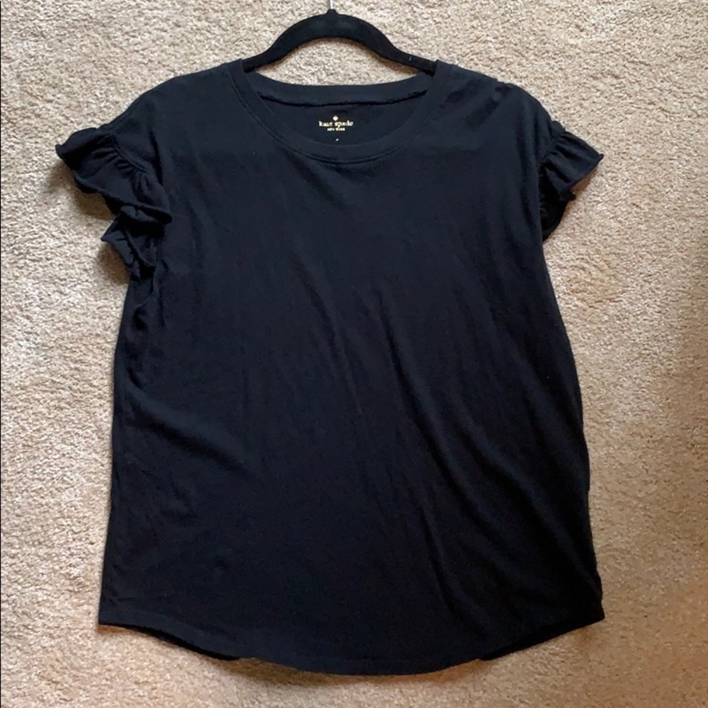 Kate Spade New York ruffle tee